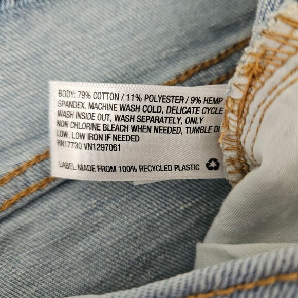 Goodfellow & Co Mens Slim Straight Fit Light Wash Jeans W38 L32 Total Flex Denim - Picture 9 of 12